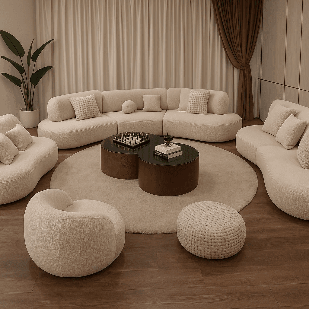Round Dining Table Set thumbnail