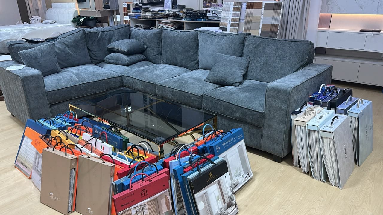 L-Shaped Sectional Sofa